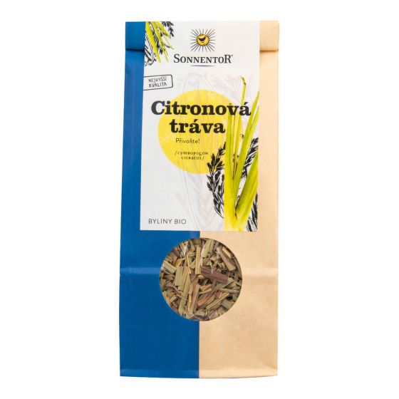 Čaj Citronová tráva sypaný 80 g BIO   SONNENTOR 