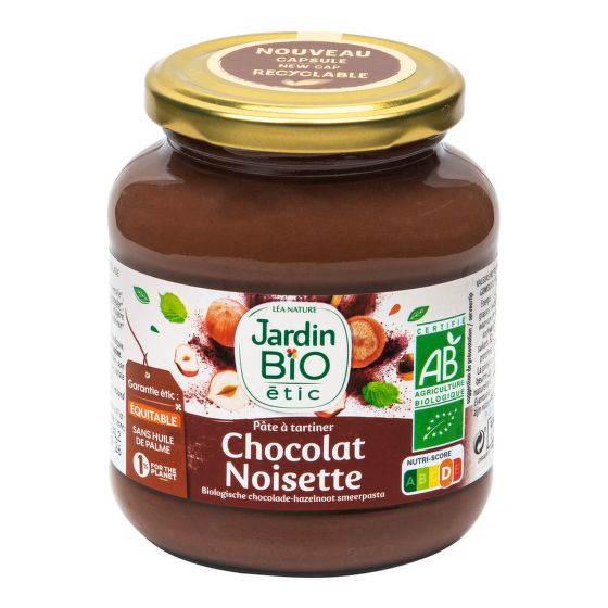 Pomazánka čokoládovo-lísková 350 g BIO  JARDIN BIO