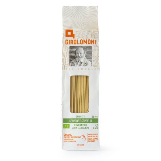 Těstoviny špagety Cappelli semolinové 500 g BIO   GIROLOMONI
