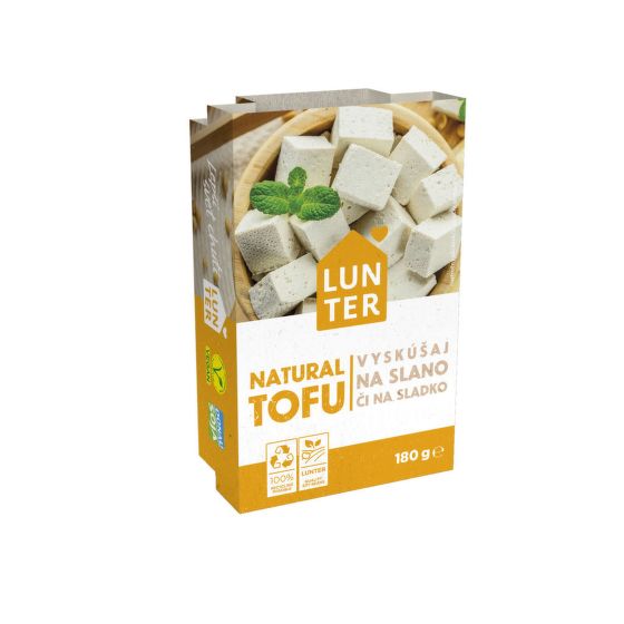 Tofu natural 180 g   LUNTER