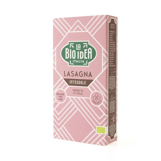 Lasagne pšeničné celozrnné 250 g BIO   BIO IDEA