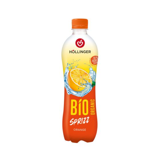 Limonáda pomeranč 500 ml BIO   HOLLINGER
