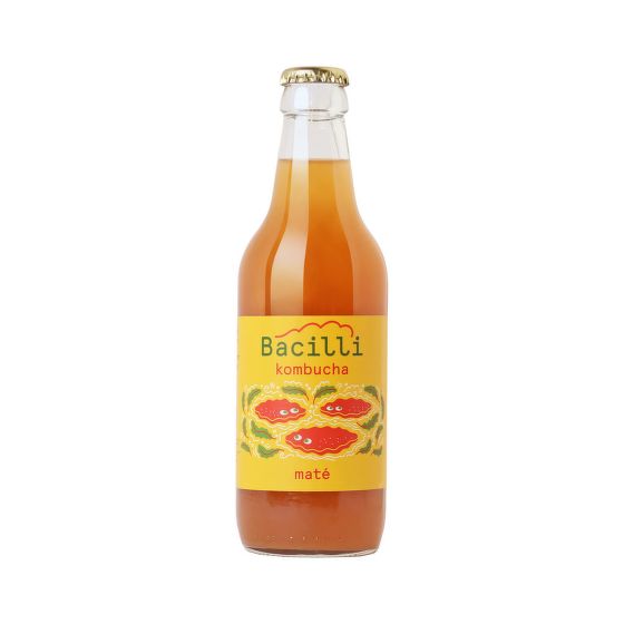 Kombucha Maté 330 ml BIO   BACILLI