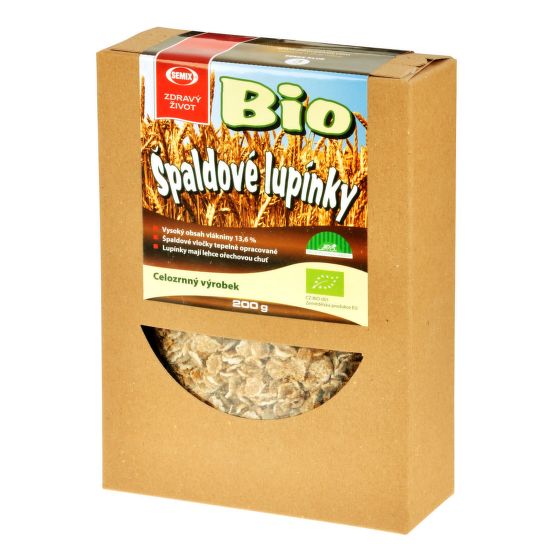 Lupínky špaldové 200 g BIO   SEMIX