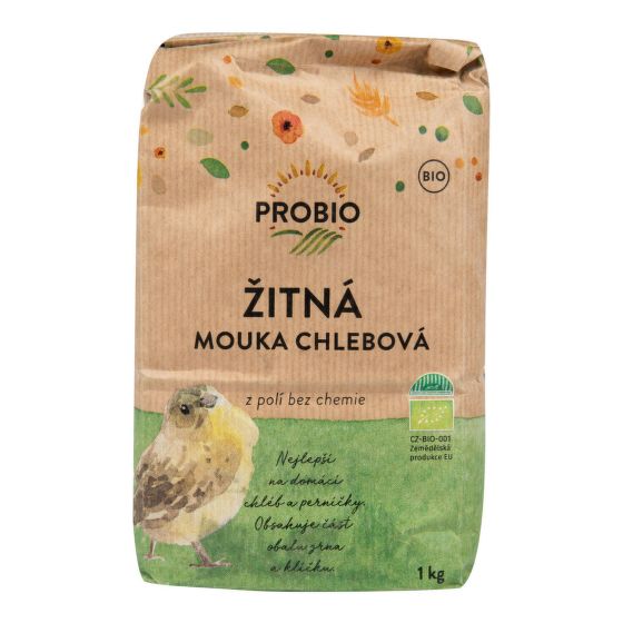 Mouka žitná chlebová 1 kg BIO   PROBIO