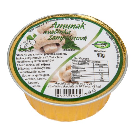 Svačinka žampionová 48 g   AMUNAK