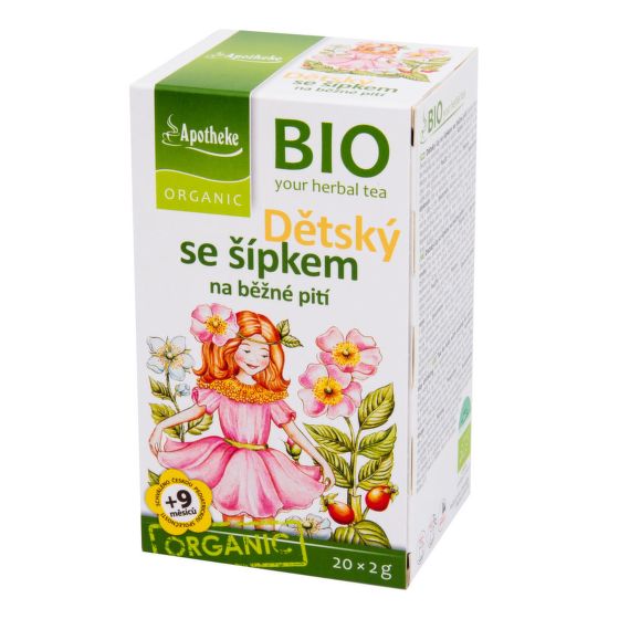 Čaj Dětský ovocný se šípkem 40 g BIO   MEDIATE