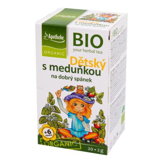 Čaj Dětský ovocný s meduňkou 40 g BIO   MEDIATE