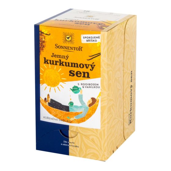 Čaj Jemný kurkumový sen 27 g BIO   SONNENTOR