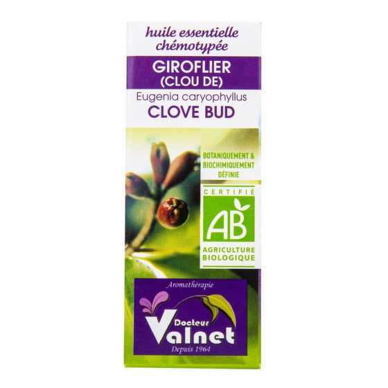 Éterický olej hřebíček 5 ml BIO   DOCTEUR VALNET