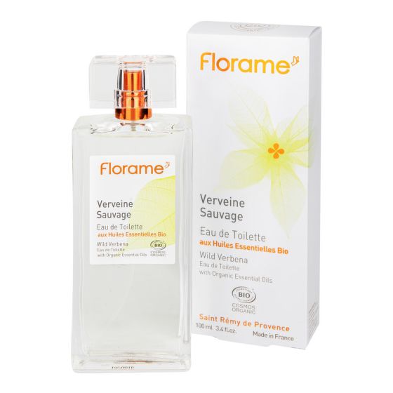 Toaletní voda přírodní VERVEINE SAUVAGE — divoká verbena 100 ml BIO   FLORAME