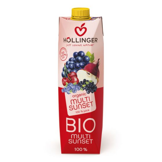 Džus ovocný s řepou Sunset 1 l BIO   HOLLINGER