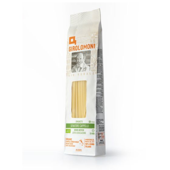 VÝPRODEJ!!!Těstoviny špagety Cappelli semolinové 500 g BIO   GIROLOMONI