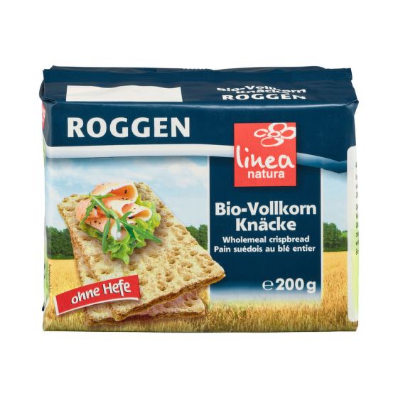 Knäckerbrot žitný celozrnný 200 g BIO   LINEA NATURA