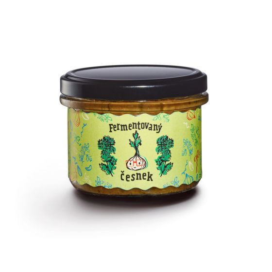 Česnek fermentovaný 200 g   FERMENT IT