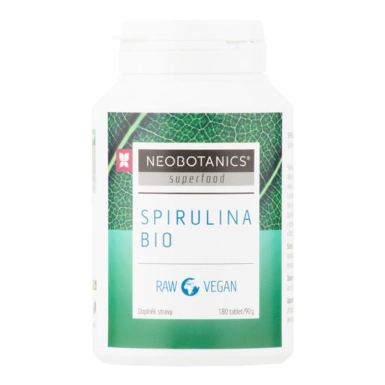 Spirulina 90 g/180 tablet BIO    NEOBOTANICS®