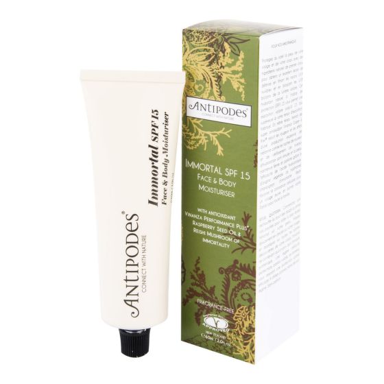 Krém na tělo & obličej hydratační IMMORTAL SPF 15 60 ml   ANTIPODES