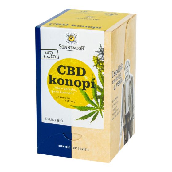CBD konopí porcovaný 21,6 g BIO   SONNENTOR