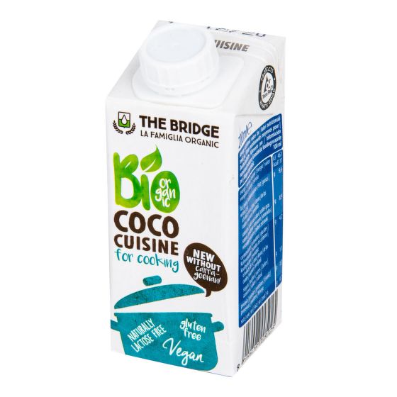 Krém kokosový na vaření 200 ml BIO   THE BRIDGE