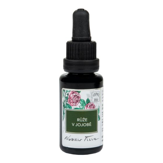 Růže v jojobovém oleji 20 ml BIO   NOBILIS TILIA
