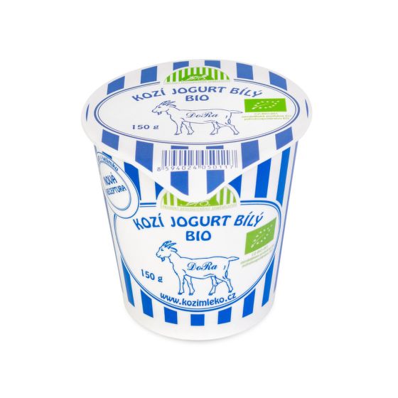 Jogurt kozí bílý 150 g BIO    BIOFARMA DORA