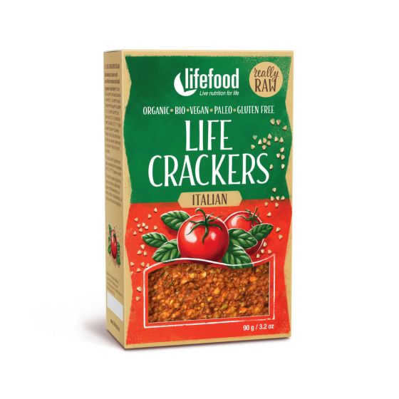 Life Crackers italské 90 g BIO   LIFEFOOD