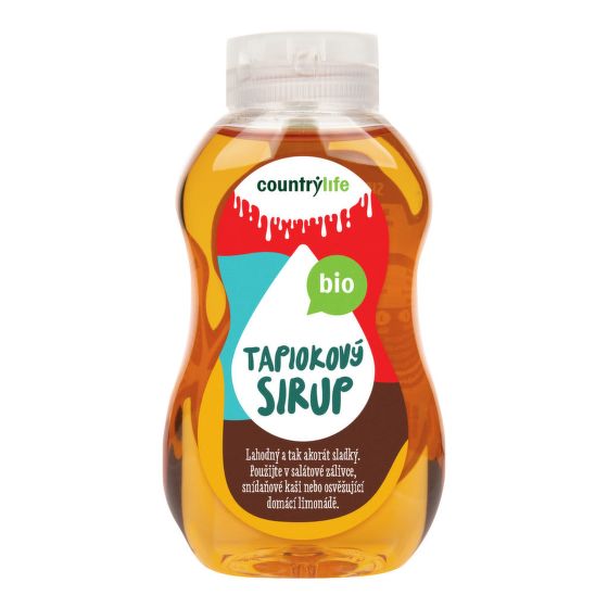 Sirup tapiokový 250ml/350 g BIO   COUNTRY LIFE   