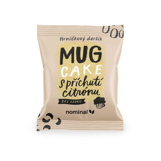 Mug Cake s příchutí citrónu bezlepkový 60 g   NOMINAL