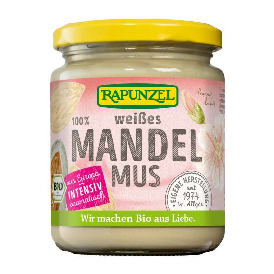 Pasta z nepražených mandlí 100 % 250 g BIO   RAPUNZEL