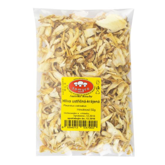 Houby sušené hlíva ústřičná 50 g   SAMYCO