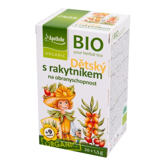 Čaj Dětský s rakytníkem 30 g BIO   MEDIATE