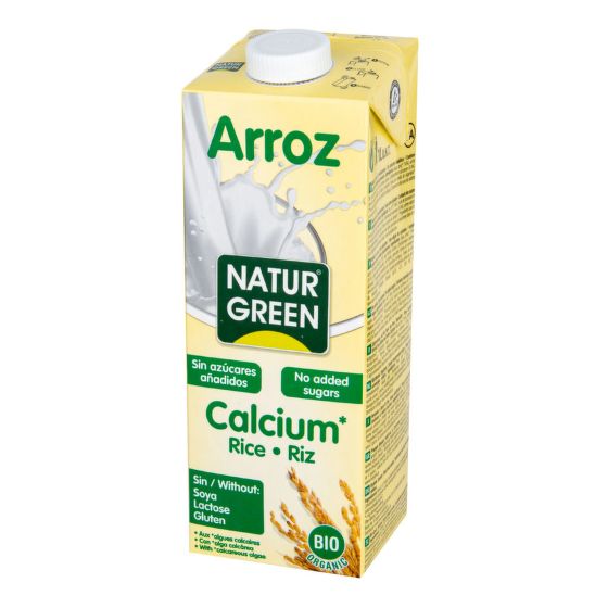 Nápoj rýžový s kalciem 1 l BIO   NATURGREEN