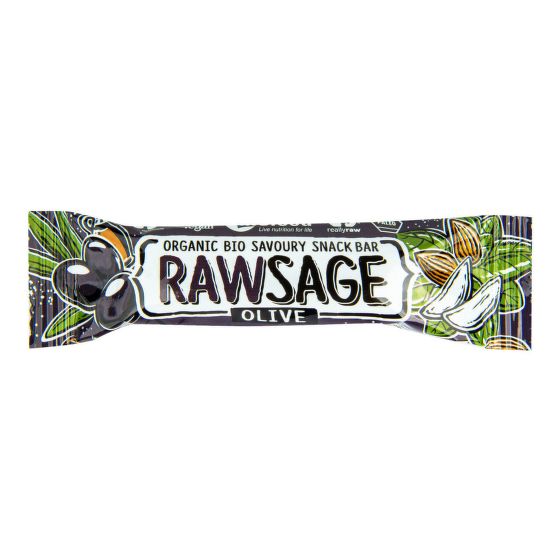 VÝPRODEJ!!!Tyčinka Rawsage olivová 25 g BIO   LIFEFOOD