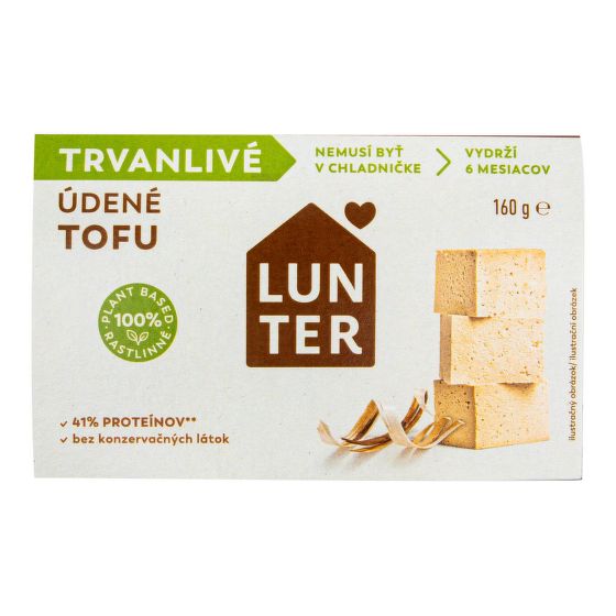 Tofu trvanlivé uzené 160 g   LUNTER