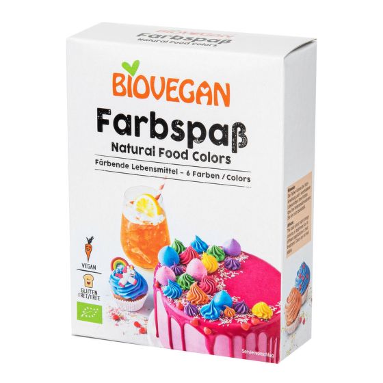 Potravinářské barvivo bezlepkové 6 x 8 g BIO   BIOVEGAN