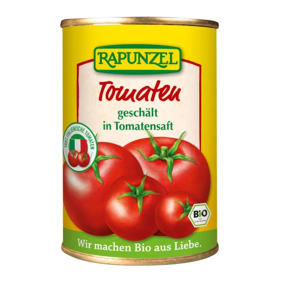 Rajčata loupaná 400 g BIO   RAPUNZEL