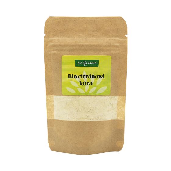 Kůra citrónová strouhaná 30 g BIO   BIO NEBIO