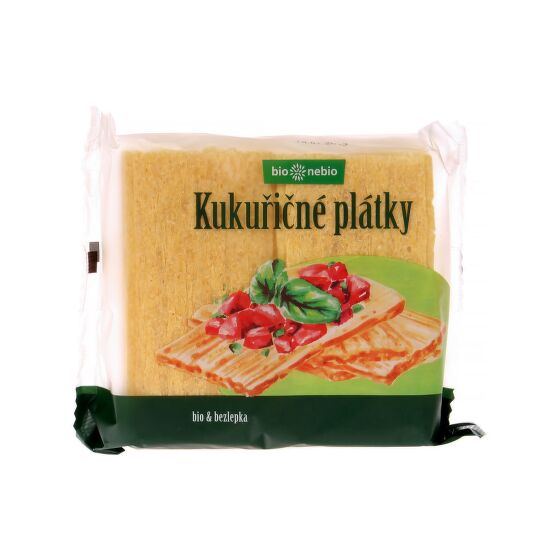 Plátky křupavé kukuřičné 100 g BIO   BIO NEBIO