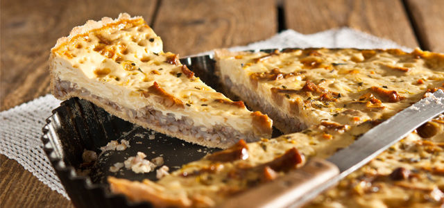 Quiche s pohankou, tempehem a smetanou Provamel