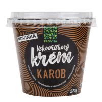 Krém lískooříškový karob 220 g   PROVITA