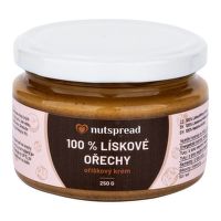 Krém z pražených lískových ořechů 250 g   NUTSPREAD