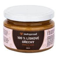 VÝPRODEJ!!!Krém z pražených lískových ořechů 250 g   NUTSPREAD