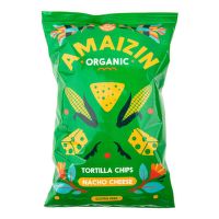 Chipsy kukuřičné nacho s příchutí sýra 150 g BIO   AMAIZIN