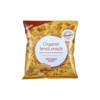 Křupky čočkové s arašídy 60 g BIO   BIOPONT