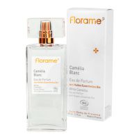 Parfémová voda přírodní CAMÉLIA BLANC — bílá kamélie 50 ml BIO   FLORAME