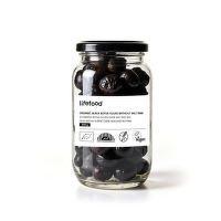 Olivy Botija černé sušené nesolené RAW 300 g BIO   LIFEFOOD