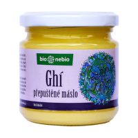 Máslo přepuštěné ghí ČESKÉ 210 ml BIO   BIO NEBIO