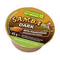 Pomazánka oříšková SAMBA dark mini 45 g BIO   RAPUNZEL
