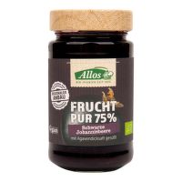 VÝPRODEJ!!!Pomazánka ovocná černý rybíz 250 g BIO   ALLOS