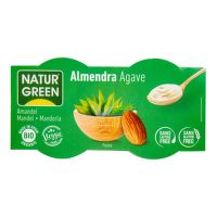 Dezert mandlový s agávovým sirupem 2x125 g BIO   NATURGREEN